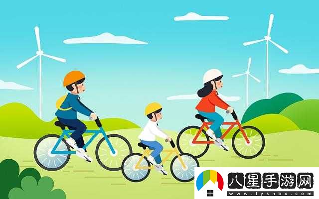 一前一后三個(gè)人一起騎自行車(chē)