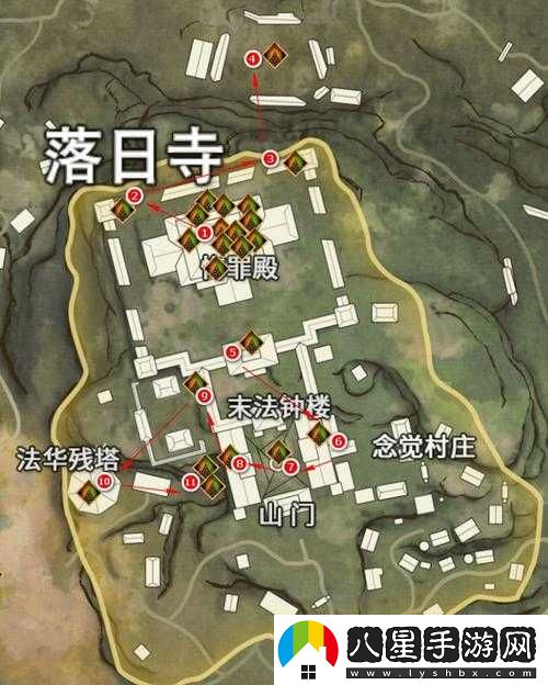 永劫無間火羅國(guó)全圖金綠堆位置匯總