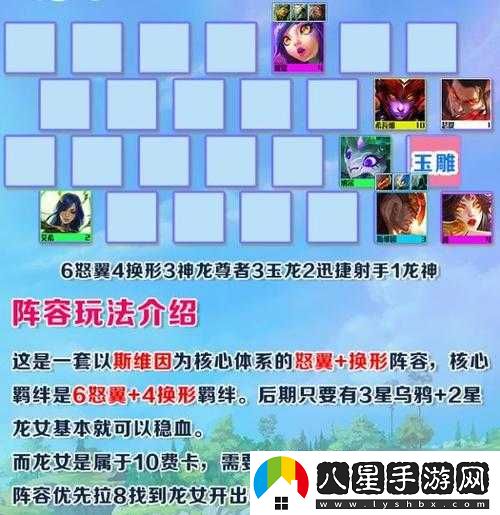 云頂之弈怒翼龍陣容如何搭配推薦？