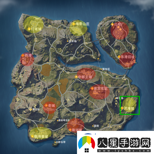 荒野行動(dòng)濱海鎮(zhèn)攻略詳解