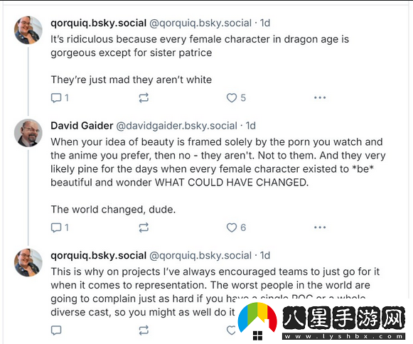 前龍騰世紀(jì)編劇嘲諷玩家審美過時