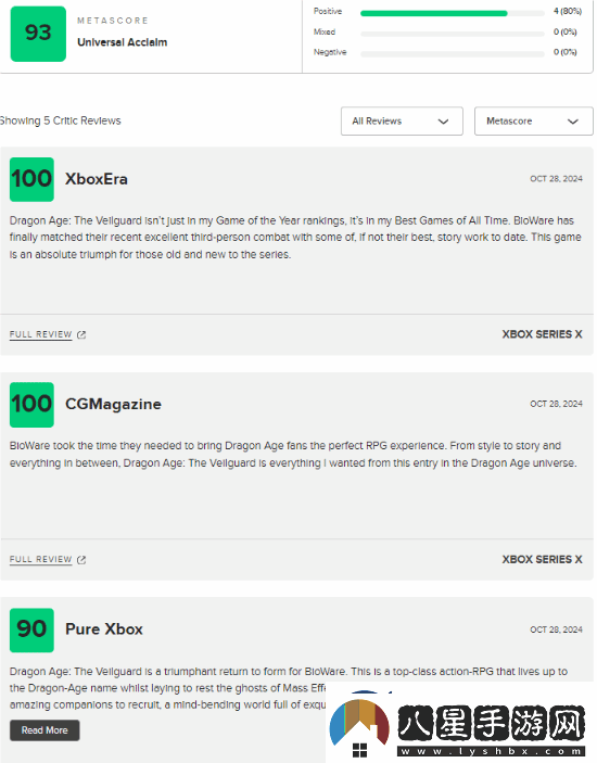 龍騰4M站不同平臺(tái)評分差異大引熱議