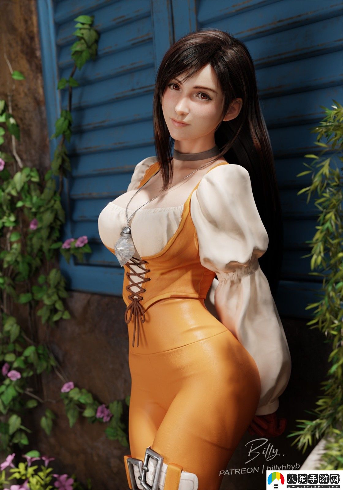 最終幻想7蒂法萬圣節(jié)小惡魔造型圖 撩人心弦！