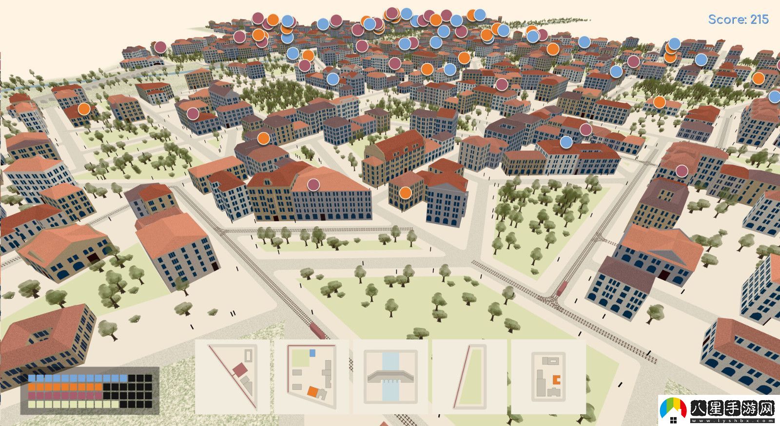 城市建設(shè)游戲Tile Cities 2Steam頁(yè)面 明年發(fā)售