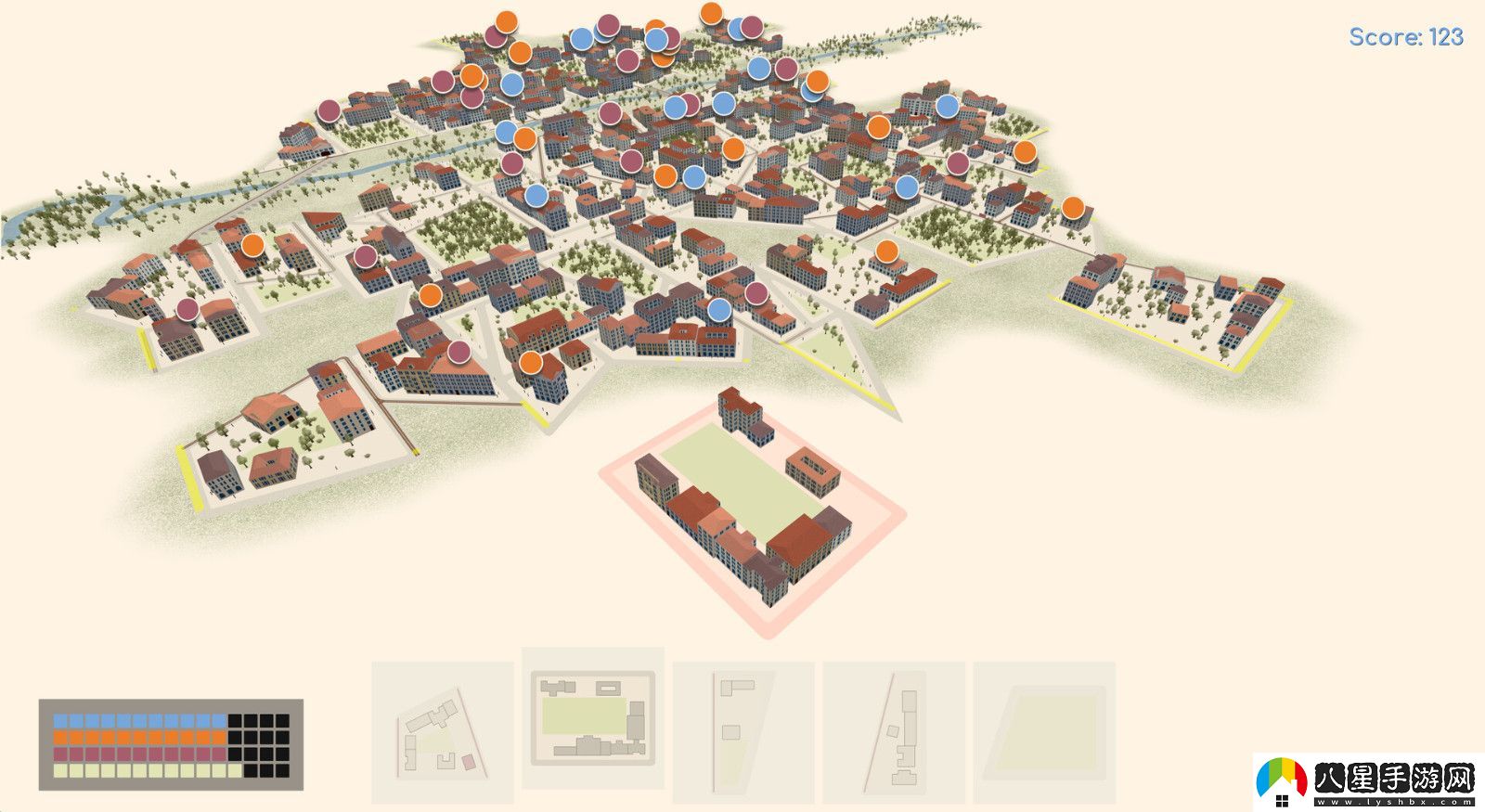 城市建設(shè)游戲Tile Cities 2Steam頁(yè)面 明年發(fā)售