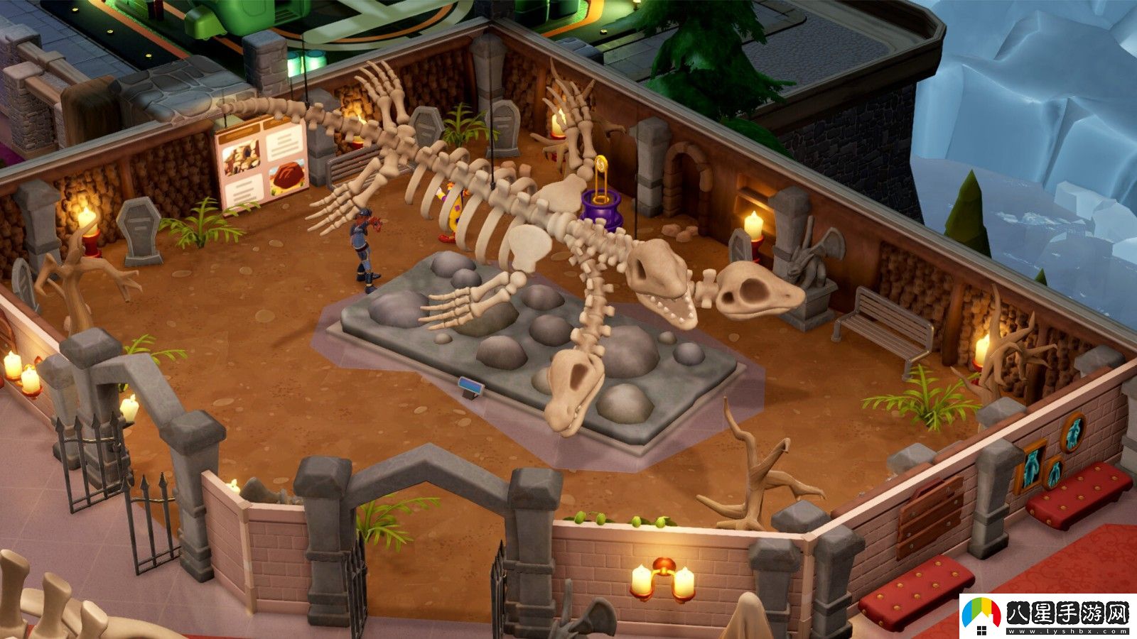 雙點博物館“超自然展示品區(qū)域”宣傳片、截圖