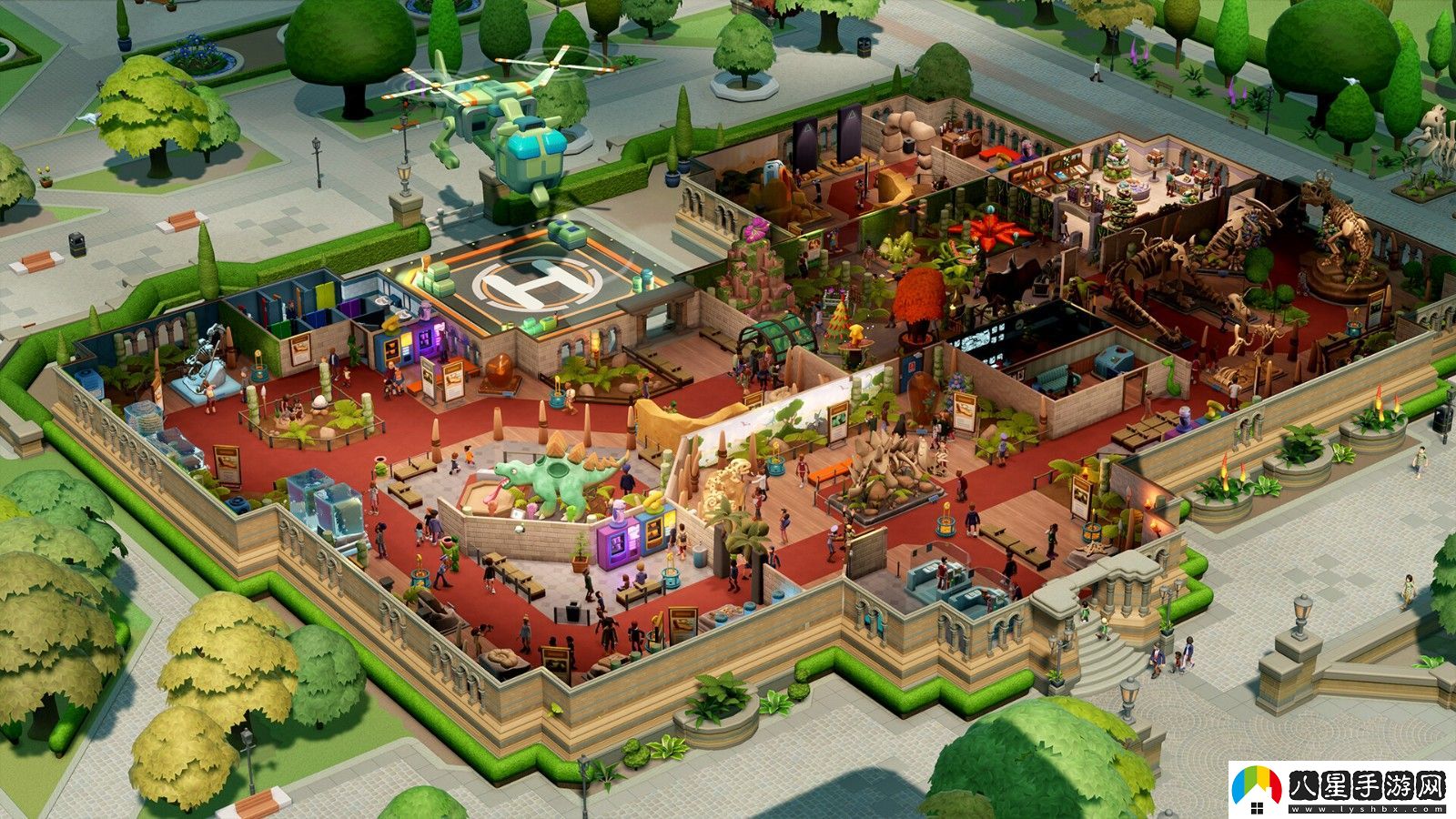 雙點博物館“超自然展示品區(qū)域”宣傳片、截圖