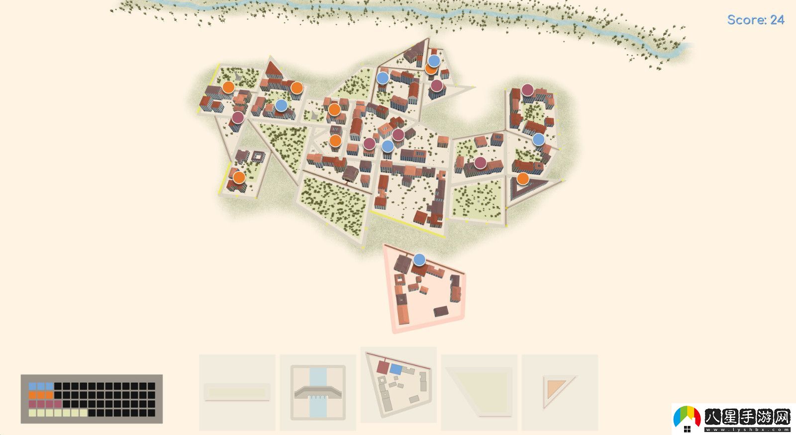 城市建設(shè)游戲Tile Cities 2Steam頁(yè)面 明年發(fā)售