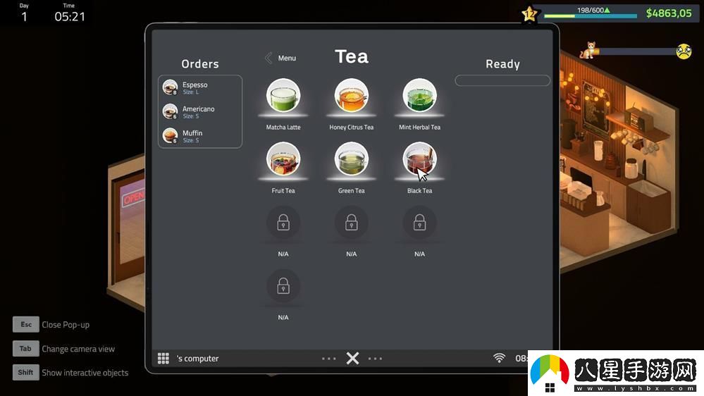 休閑模擬經(jīng)營(yíng)請(qǐng)喝咖啡推出搶先體驗(yàn)