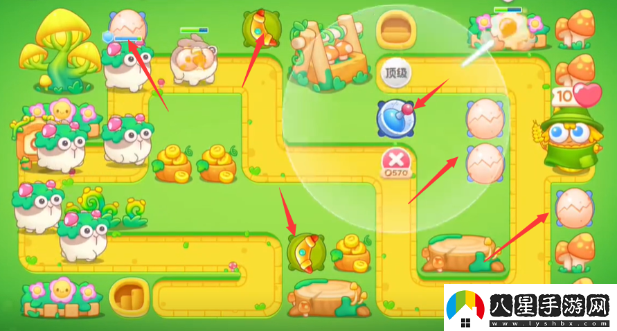 保衛(wèi)蘿卜4頭等大事2金蘿卜道具全清過關技巧