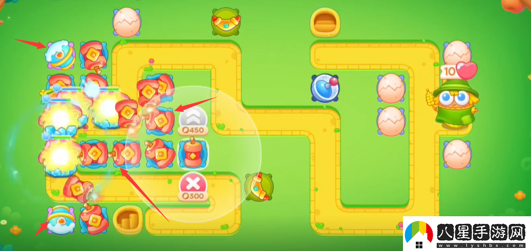 保衛(wèi)蘿卜4頭等大事2金蘿卜道具全清過關技巧