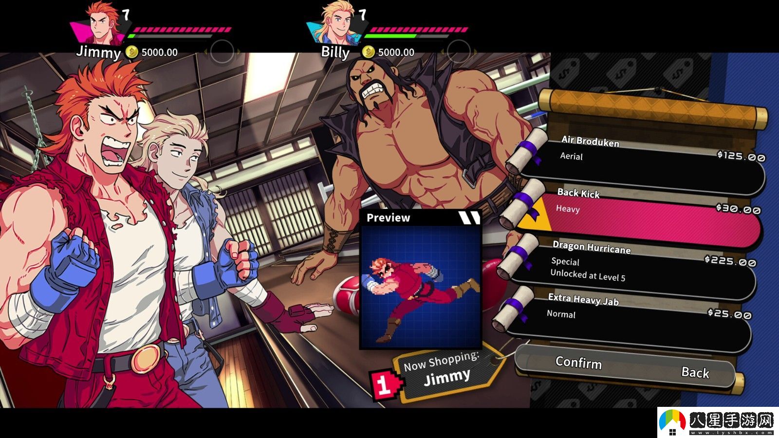 熱血少女2「雙截龍DLC」Steam頁(yè)面 11月13日發(fā)售