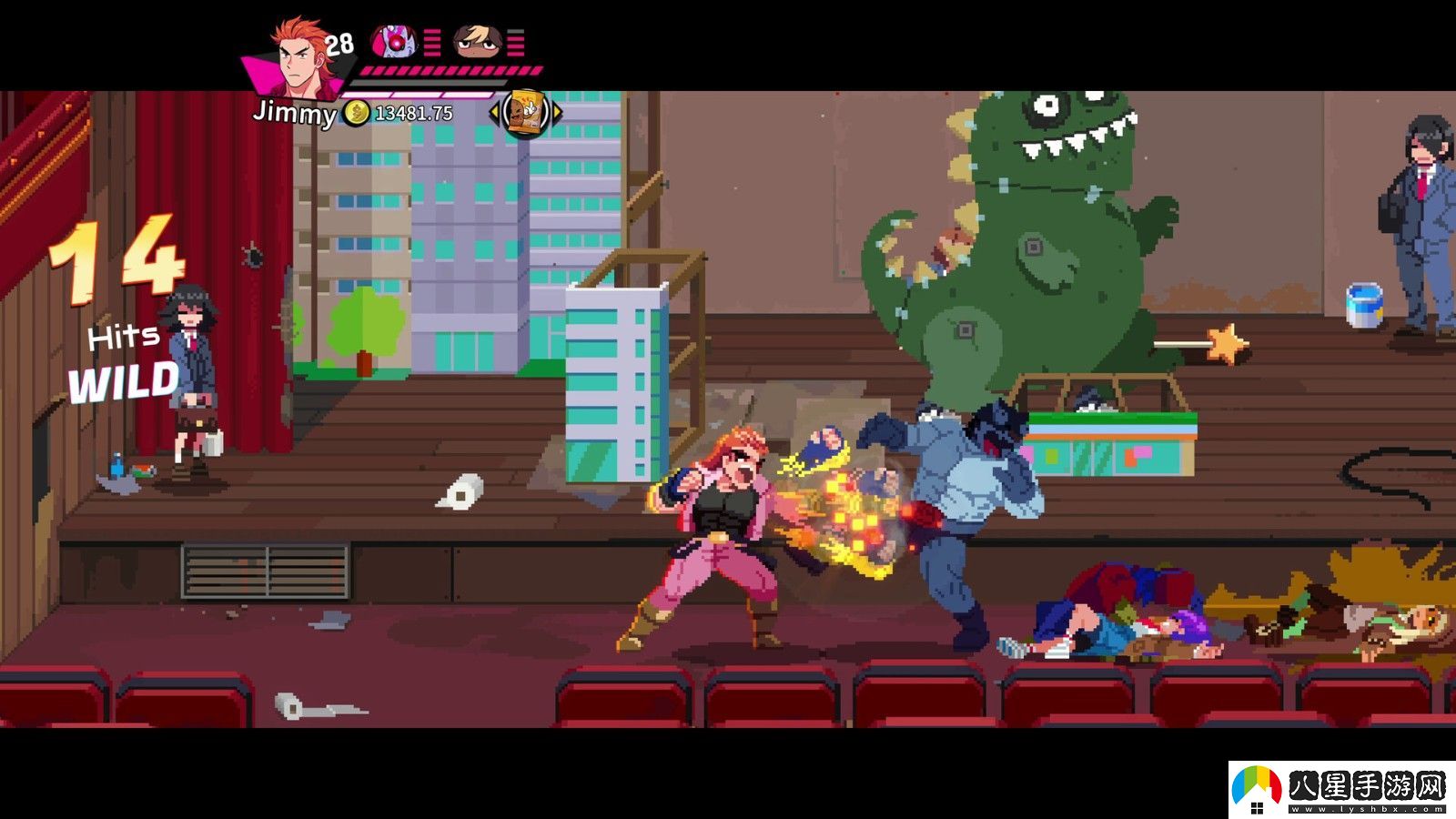 熱血少女2「雙截龍DLC」Steam頁(yè)面 11月13日發(fā)售