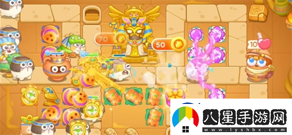 保衛(wèi)蘿卜4法老歸來(lái)60金蘿卜道具全清過(guò)關(guān)技巧