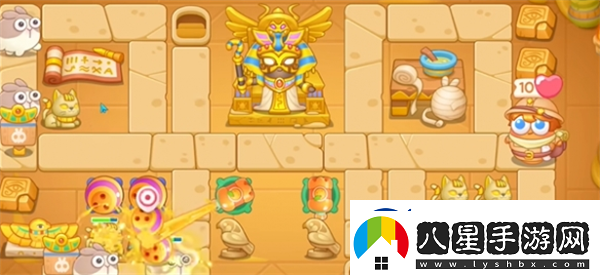 保衛(wèi)蘿卜4法老歸來(lái)60金蘿卜道具全清過(guò)關(guān)技巧