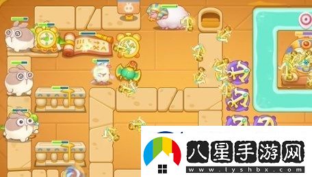 保衛(wèi)蘿卜4法老歸來第39關(guān)圖文攻略