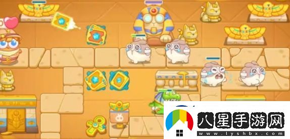 保衛(wèi)蘿卜4法老歸來8金蘿卜道具全清過關(guān)技巧