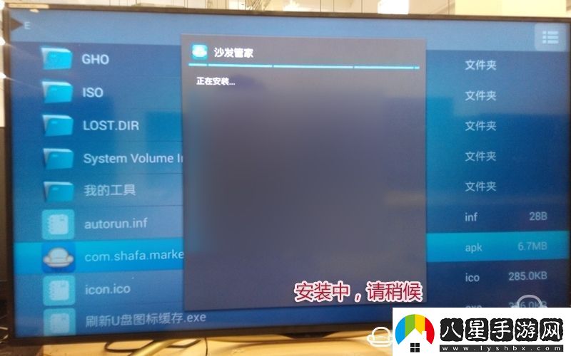 夏普LCD40DS72A通過U盤安裝第三方應(yīng)用