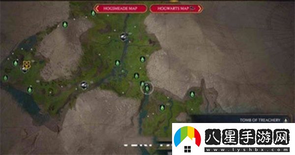霍格沃茨之遺神秘地圖碎片位置在哪里
