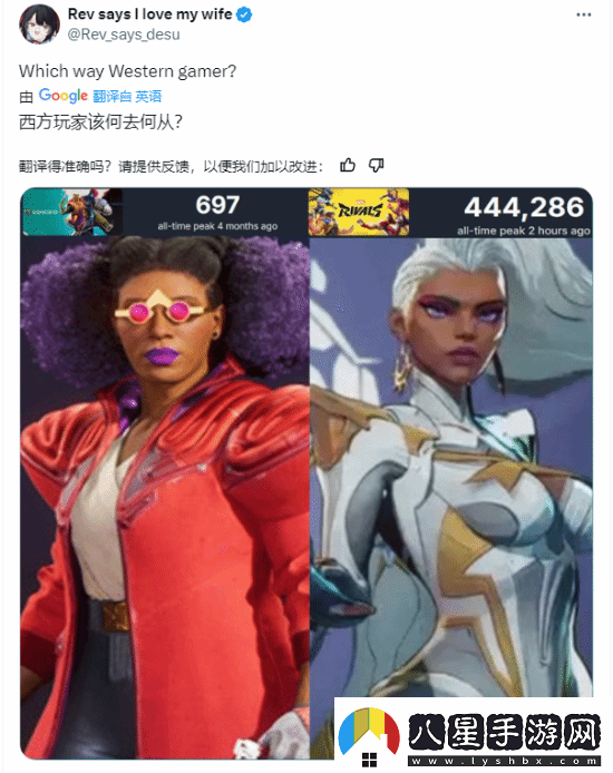 漫威爭鋒、星鳴特攻人氣對比引熱議