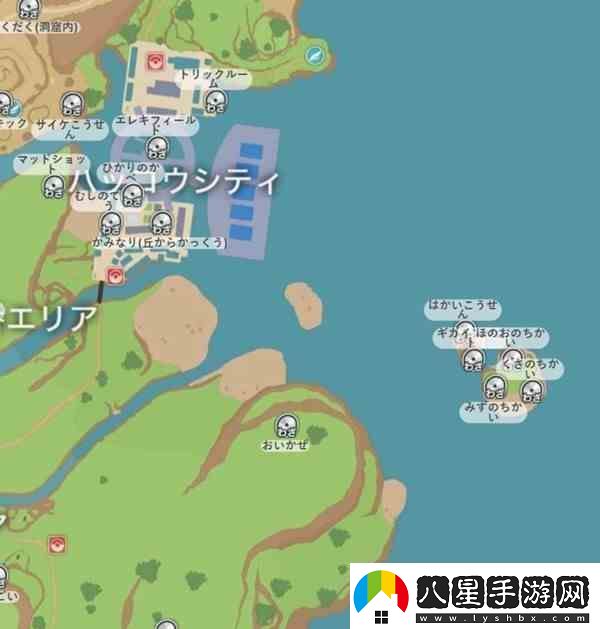 寶可夢朱紫收集相關(guān)道具位置標(biāo)注