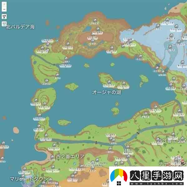 寶可夢朱紫收集相關(guān)道具位置標(biāo)注