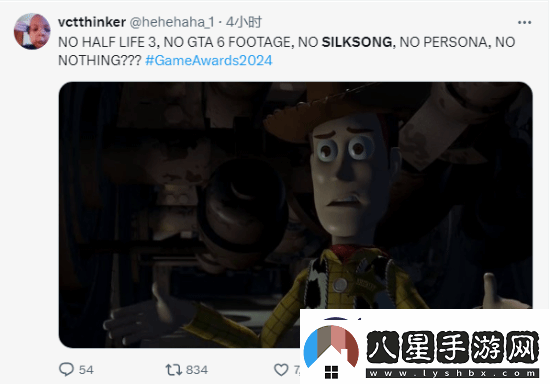 絲之歌再次缺席TGA！五年等待讓粉絲陷入絕望