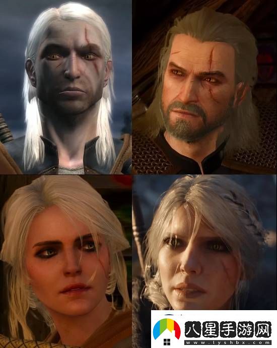 巫師角色形象演變杰洛特、希里造型再引爭議