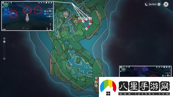 原神珊瑚真珠分布圖