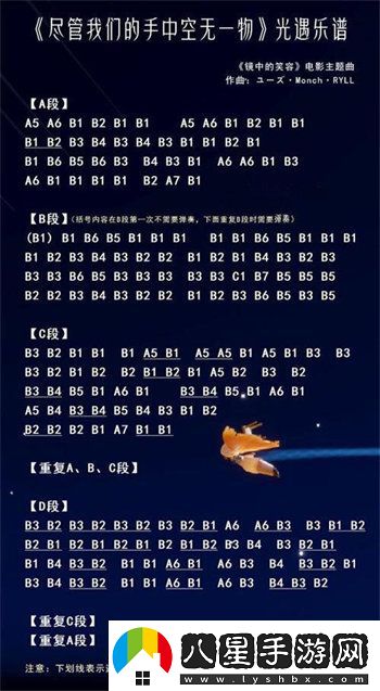 光遇熱門歌曲琴譜介紹